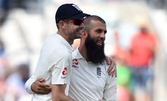 Moeen rewarded for fine form with Test recall