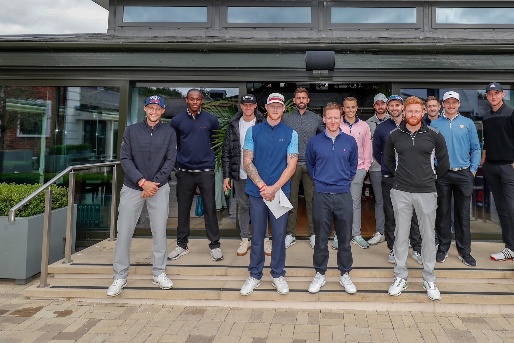 Broad and Stokes star in PCA Golf Day
