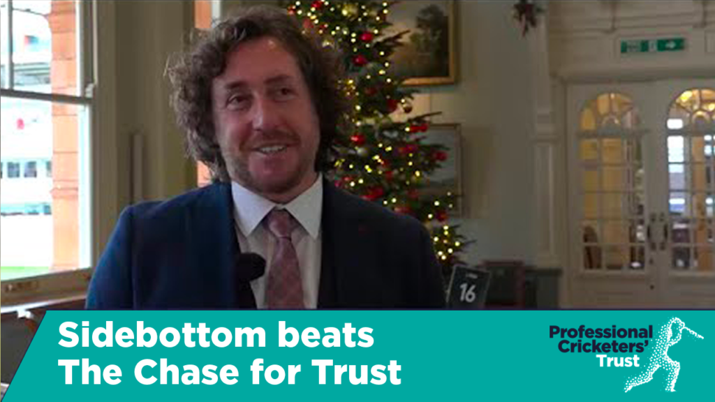 Sidebottom beats The Chase for Trust - The PCA