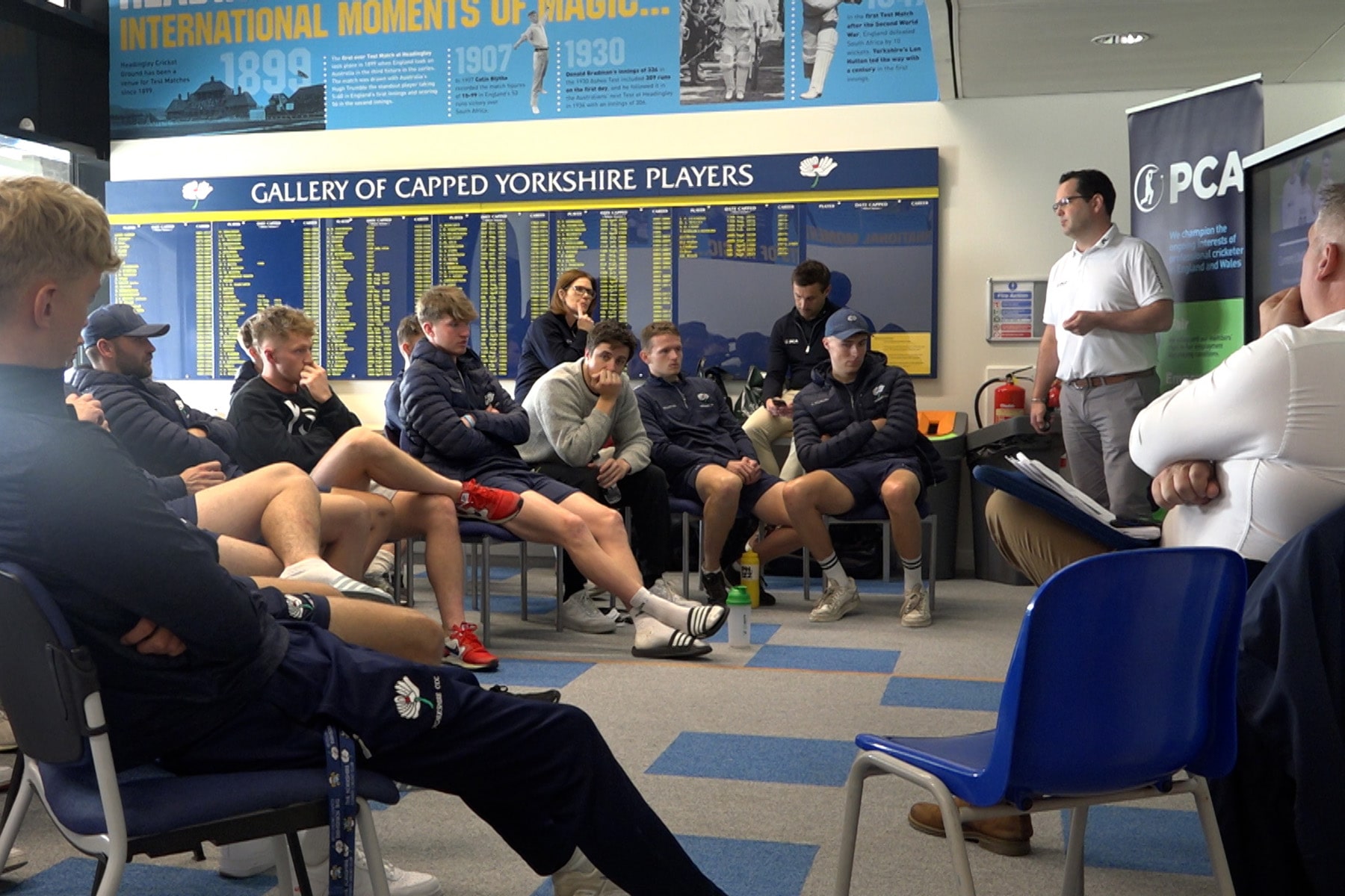 Players engage with PCA in pre-season