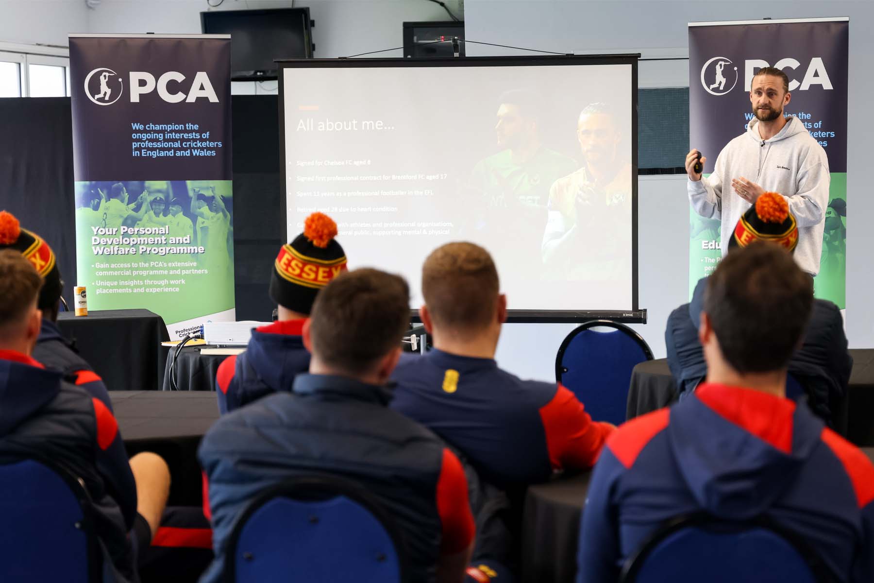 Players engage with Alcohol Awareness sessions