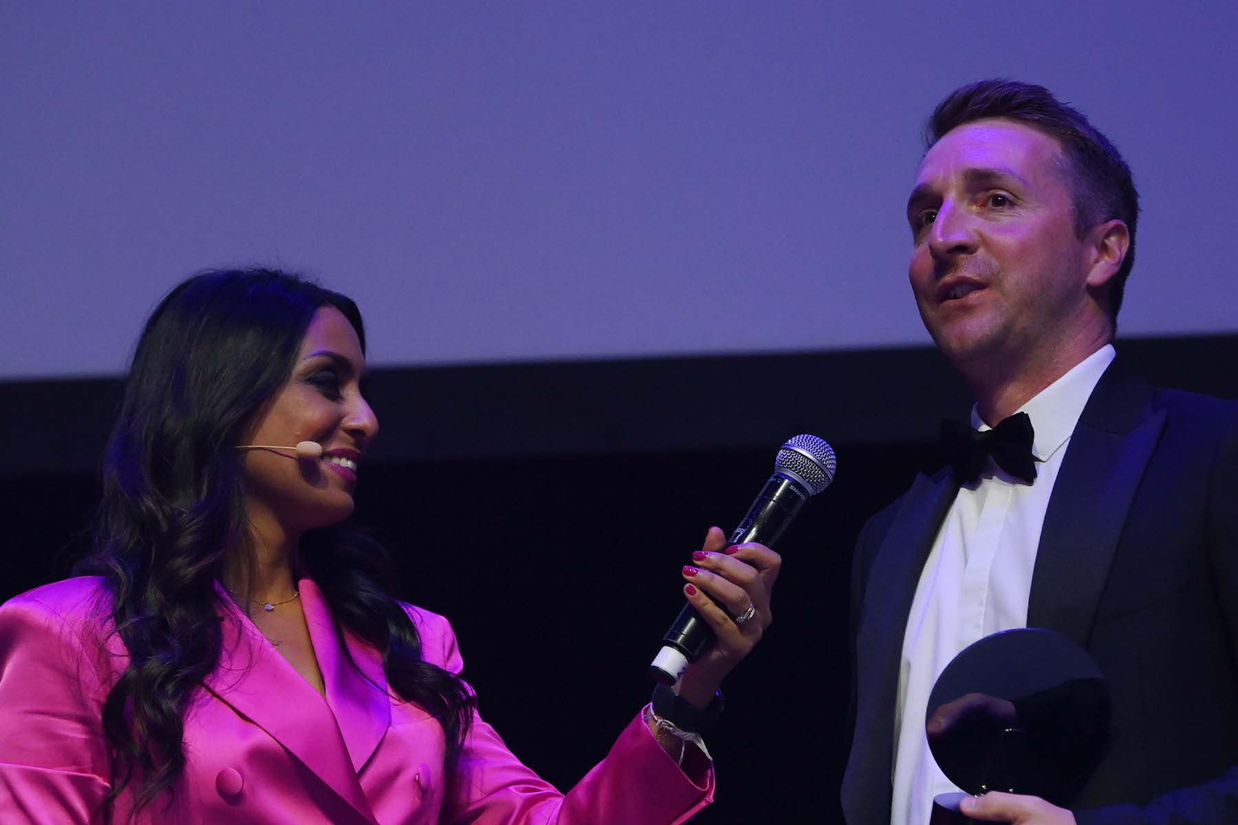 Smith reflects on Outstanding Contribution Award
