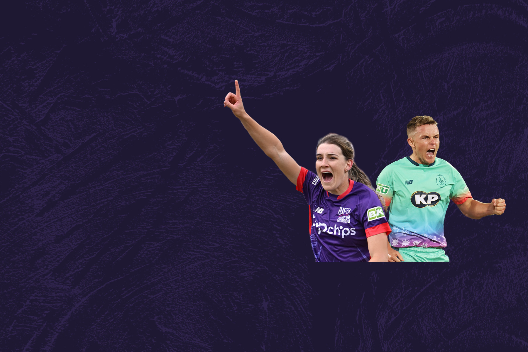 Curran and Sutherland win Hundred MVPs