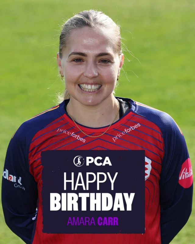 Have a great birthday @amara_carr 🎂

We can't wait to see the @essexwomencricket's PCA Rep back in action when the women's season starts in less than a week 😁